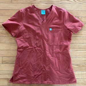 Garde Malade Scrub Top Size Small